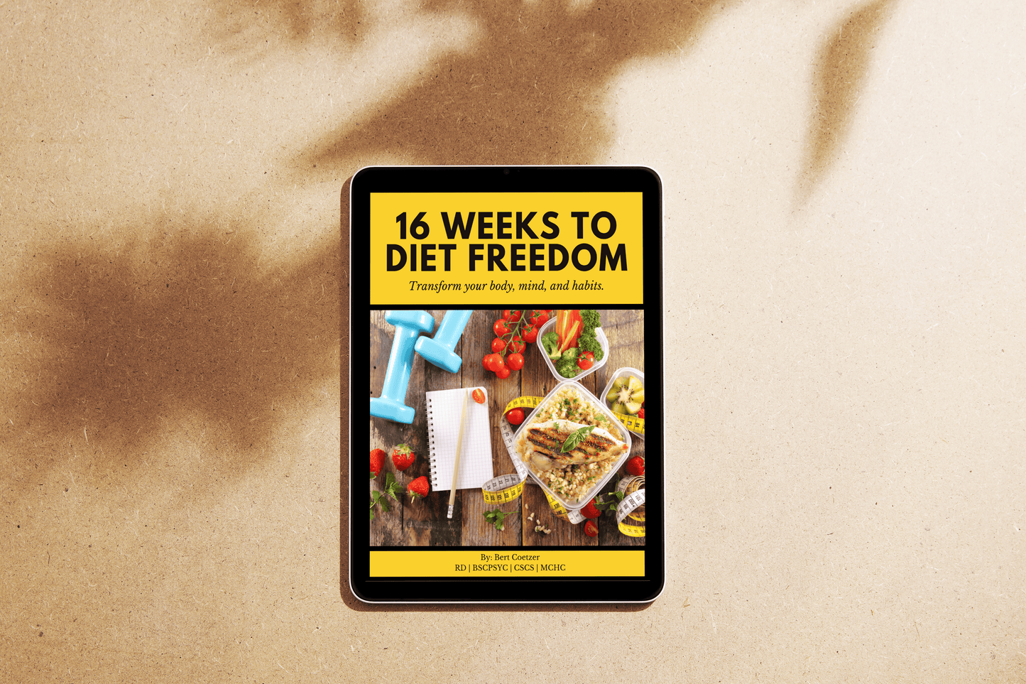 16 Weeks To Diet Freedom + Custom Made Nutritional Blueprint